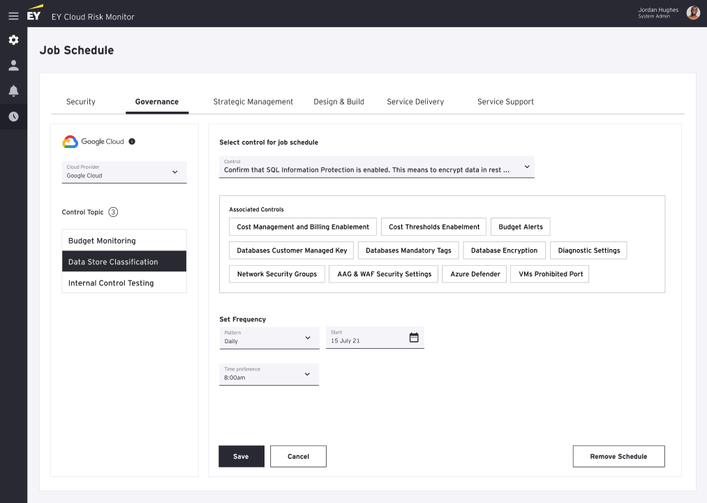 EY Cloud Risk Monitor design preview 5 of 5